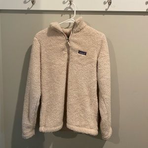 Patagonia womens los gatos quarter zip in blush